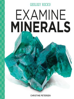 cover image of Examine Minerals